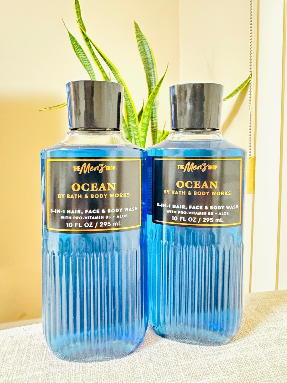 Bath & Body Works Men’s Ocean 3-in-1 Hair Face & Body Wash - Blue